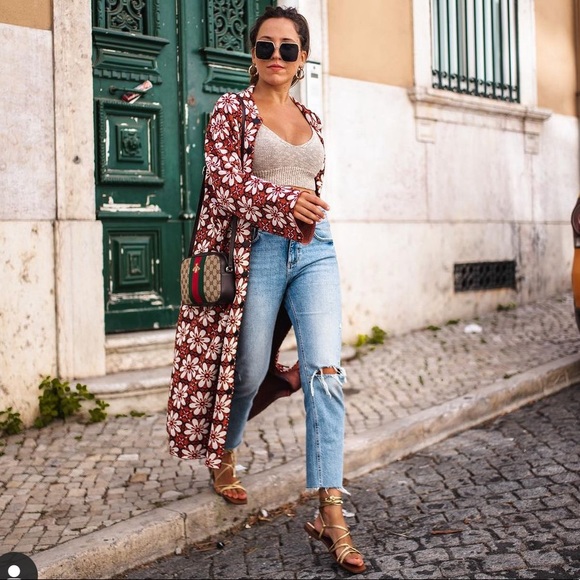 NWT Zara long jacquard knit coat special edition - Picture 11 of 17